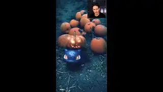 Halloween Bulbasaur in Real Life! 