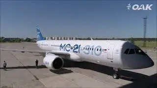 Irkut MC-21-310 with Russian engines PD-14