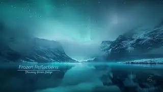 Frozen Lake Reflections - Winter Ambience for Relaxation & Focus - 2 h