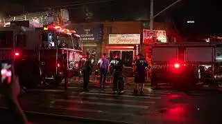2-Alarm Fire in Auto Body Supply Shop | QNS | 8.25.2024
