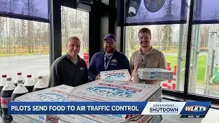 Pilots support air traffic controllers amid government shutdown