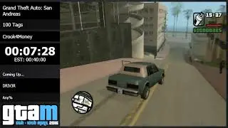 GTA Marathon 2016   Grand Theft Auto： San Andreas 100 Tags by Crook4Money