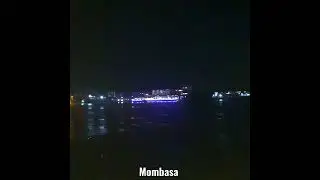#africa #kenya #mombasa #nightlife #coast #indianocean #coastlife #eastafrica #moonlight #moon