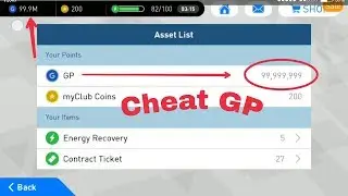 New Cheat 99,999,999 GP PES 2018 Mobile
