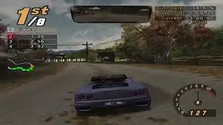 Need for Speed Hot Pursuit 2 PS2 Championship Event 16 (PCSX2 1.7)