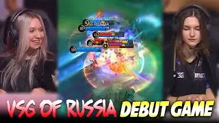 WOW!😮 THESE PRETTY PLAYERS FROM RUSSIA PROVING THEY CAN ALSO PLAY . . .