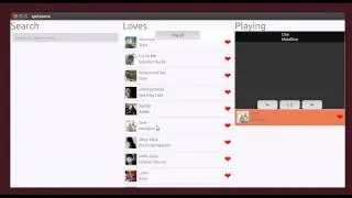 ex.fm QML app Ubuntu