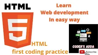 Html basics | First code | Web development for beginners