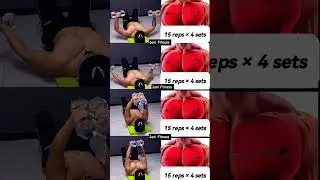 😱BUILD YOUR CHEST AT HOME! DUMBBELLS ONLY FLOOR WORKOUT | JANI FITNESS