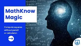 How to calculate square of any number ends with 5? | MathKnow Magic | By Ramesh Sir | ICD Kollam