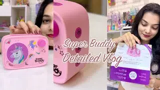 Unboxing the Magical Super Buddy Unicorn Speaker for Kids | Detailed Explanation Vlog |Angroos Minis