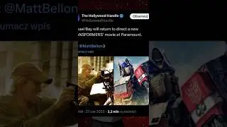 Micheal bay wraca do transformers? | nowości w świecie transformers #transformers