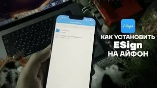Как скачать esign на айфон в 2026 без пк 