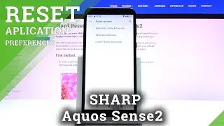 How to Reset Network Settings in SHARP Aquos Sense2 &ndash; Reset Wi-Fi and Bluetooth