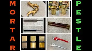 Mortar & Pestle, Working Brass, Punch Restoration- New Scales for Balisong Knife. Mack Truck logos 