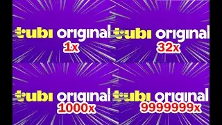 Tubi Original logo Intro Getting 999999X Speed