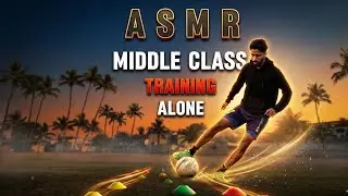 ASMR Individual Training Session for Soccer /Football in Puma Unoriginal Shoe's 