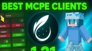 Finnally I installed Feather Client 🔥❤️ For MCPE || MrFlexuu2 