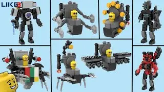 Skibidi Toilet 67 (part 4) : New Characters out of LEGO