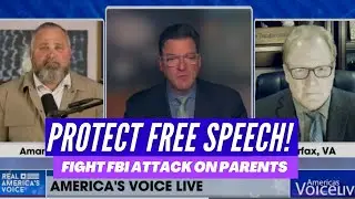 Manning on Real America's Voice News: We Must Fight FBI Attack on Parents