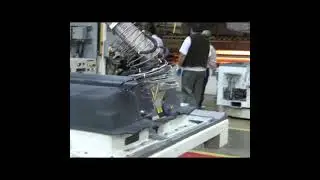 ROBOT CUTTING - #Robotic Waterjet Cutting Auto Carpet