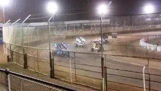 Dec 10th '16' Sprintcar A main Adelaide motorsport park
