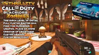Murder Myster is by far one of the best custom easter eggs in the workshop! - Bo3 custom zombies