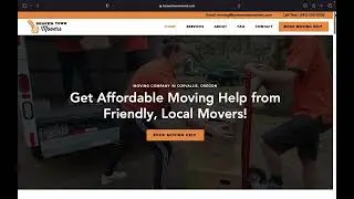 Website Design for Moving Company