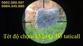 T&eacute;t s&uacute;ng pcp FX tacticall Q 3lỗ cấu h&igrave;nh cao-n&ograve;ng xm8 chuẩn đạn 5.5 nấm ben mổ ph&ecirc;