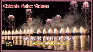 Die Rückkehr der KÖLNER LICHTER 2025 -- Das komplette Feuerwerk -- zum 20. Jubiläum