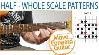 Guitar - Half Whole Diminished Scale Patterns (Positions)