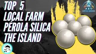 TOP 5 FARME DE PEROLA SILICA NO THE ISLAND PVE - ARK SURVIVAL EVOLVED E ARK ASCENDED(ASA)
