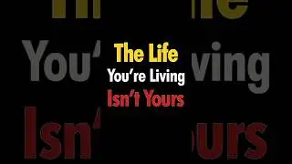 Are You Living Your Life Or Following Everyone Else #stoicism