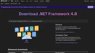 How to Install .NET Framework 4.8 Runtime in Windows