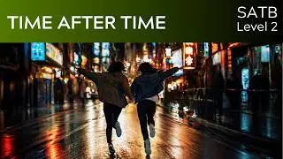 Time After Time (SATB Lv2 Starter Series) KerryMarsh.com Score Preview