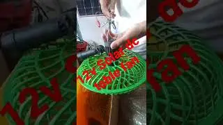 #fan  12v Solar table fan