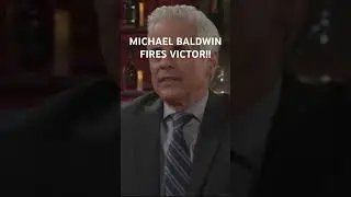 MICHAEL BALDWIN LPART WAYS WITH VICTOR NEWMAN! #y&r #soaps #entertainment