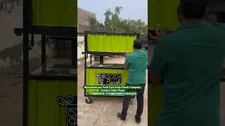 Food cart / Soda Machine Cart #foodcartbusiness #foodcart #sodamachineprice #shortfeed #shorts