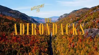 My Road Trip Through THE ADIRONDACKS | Fall Foliage Hiking in the Mountains