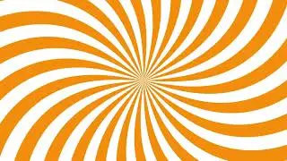 Orange and White Spiral Effect Background | Copyright-free Background