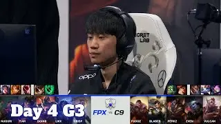 FPX vs C9 | Day 4 Group A S11 LoL Worlds 2021 | FunPlus Phoenix vs Cloud 9 - Groups full game