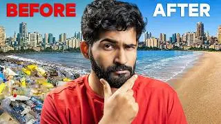 We cleaned Mumbai's dirtiest beach | Abhi and Niyu