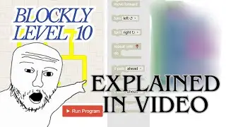 Skippy's Solution AND Explanation - Blockly Maze Level 10