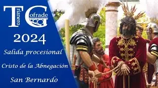 [4K] Salida procesional del Cristo de la Abnegación de San Bernardo 2024