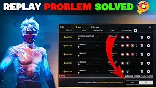 Current device does not support this feature in ff solve 2024 | Free fire replay system not working