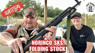 NORINCO SKS 7.62x39 REVIEW!  SPIKER BAYONET & TACTICAL FOLDING STOCK!!