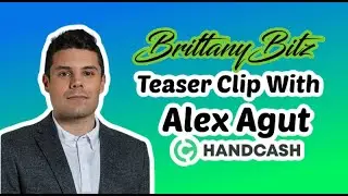 Alex Agut Talks HandCash, Teaser Clip!
