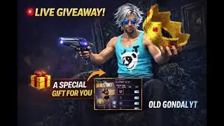 Topup Event Sweat Emote Live Giveaway | 100% Free Emote | OLD GONDAL YT