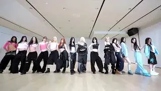 LE SSERAFIM x ILLIT x KATSEYE 'ICONIC BY MISTAKE' Dance Practice [MIRRORED]