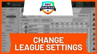 How to Change League Settings in ESPN Fantasy Football